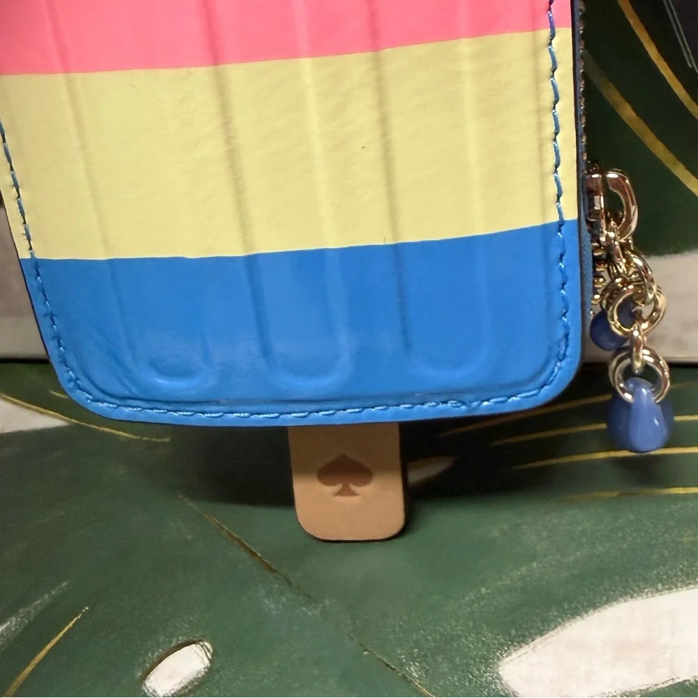 Kate Spade popsicle leather coin purse bag charm NWT - Picture 9 of 12